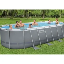 Basen ogrodowy stelażowy 549 x 274 x 122 cm 12w1 Bestway 56710