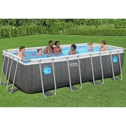 Basen ogrodowy stelażowy 488 x 244 x 122 cm 10w1 Bestway 561MB