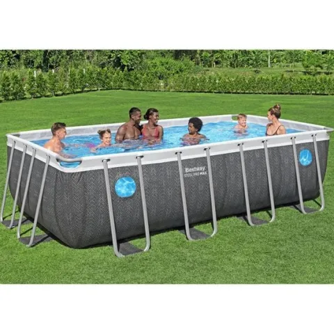 Basen ogrodowy stelażowy 488 x 244 x 122 cm 10w1 Bestway 561MB