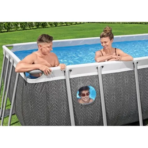 Basen ogrodowy stelażowy 488 x 244 x 122 cm 10w1 Bestway 561MB