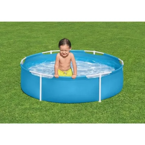 Basen stelażowy okrągły dla dziecka 152 x 38 cm Bestway 56283