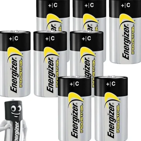 Bateria R14 LR14 C Alkaliczna Energizer 8 szt 1,5V L