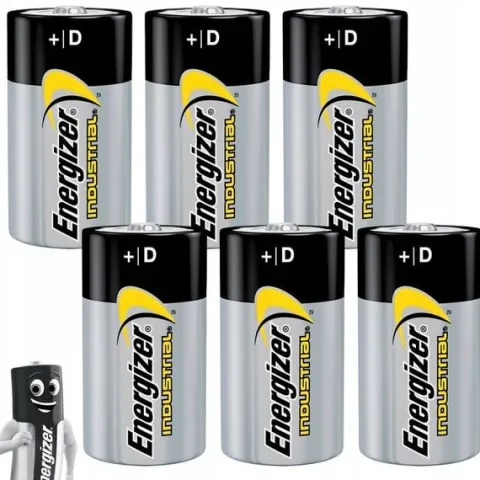 Bateria R20 LR20 D Alkaliczna Energizer 6 szt 1,5V L