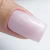 Baza kauczukowa z włóknami MollyNails Rubber Fiber Base Angel Pink 10g