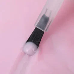 Baza kauczukowa z włóknami MollyNails Rubber Fiber Base Angel Pink 10g