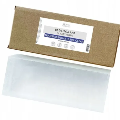 Baza Mydlana Glicerynowa Przeźroczysta ULTRA CLEAR 1kg Domowe MYDŁO DIY