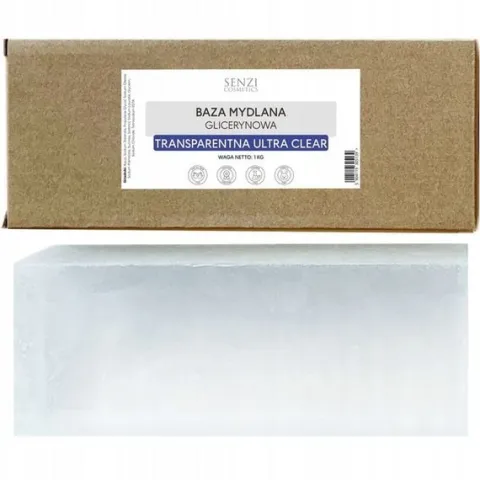 Baza Mydlana Glicerynowa Przeźroczysta ULTRA CLEAR 1kg Domowe MYDŁO DIY
