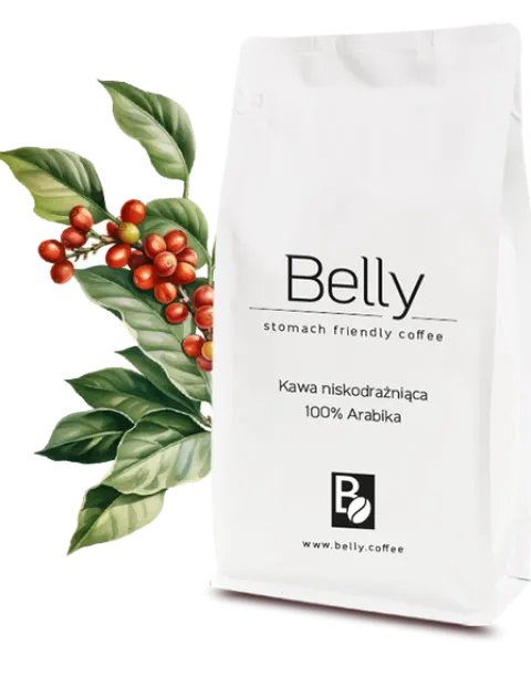 Belly Coffee - Kawa Niskodrażniąca 250g - ziarna (od producenta)