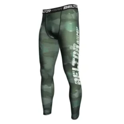 Beltor - Legginsy męskie CompressionGear Army L