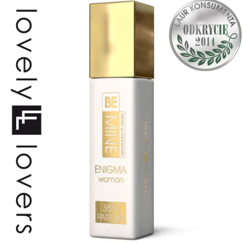 BE-MINE ENIGMA 35% MOCNE STĘŻENIE PERFUMY Z FEROMONAMI DAMSKIE KWIATOWE