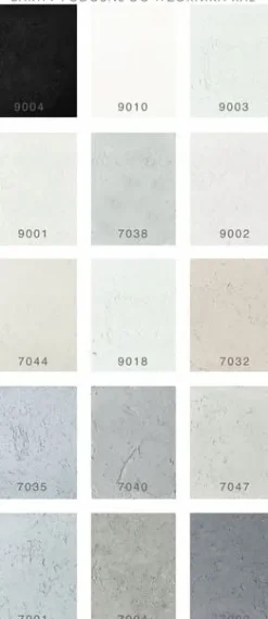 Beton architektoniczny tynk dekoracyjny WEWNĘTRZNY 7.5 kg/ do 7.5 m² Kolory