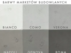 Beton architektoniczny tynk dekoracyjny WEWNĘTRZNY 7.5 kg/ do 7.5 m² Kolory