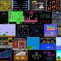 Bezprzewodowa Konsola Retro HDMI 2 Pady 5000+ Gier