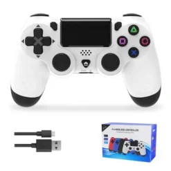 BEZPRZEWODOWY PAD GAMINGOWY do PS4 KONTROLER DOUBLESHOCK WIBRACJE Zamiennik