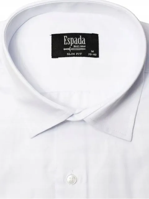 Biała koszula męska slim fit biznesowa dopasowana