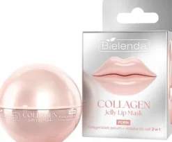 BIELENDA COLLAGEN JELLY LIP SERUMMASKA DO UST 2 W 1 8 G