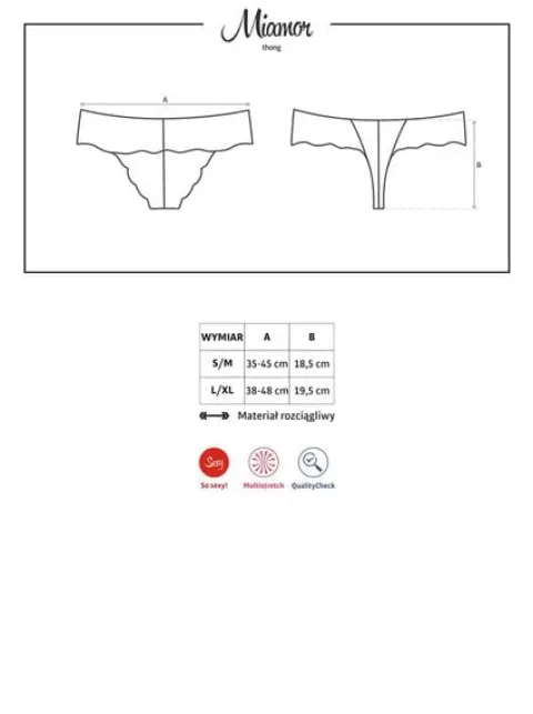 Bielizna-Miamor Stringi L/Xl