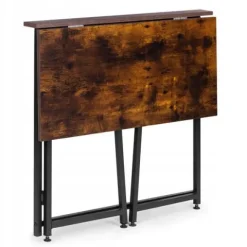 BIURKO KOMPUTEROWE SKŁADANE 80X45 CM STOLIK POD LAPTOPA JAKOŚĆ