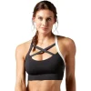 Biustonosz Reebok Cardio Strappy Bra stanik sportowy termoaktywny fitness 2XS