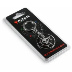 Black Mana | 6 cm | Metal | Brelok Gamingowy | Magic The Gathering