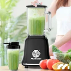 Blender Kielichowy Szklany do Koktajli Smoothie BL1800W