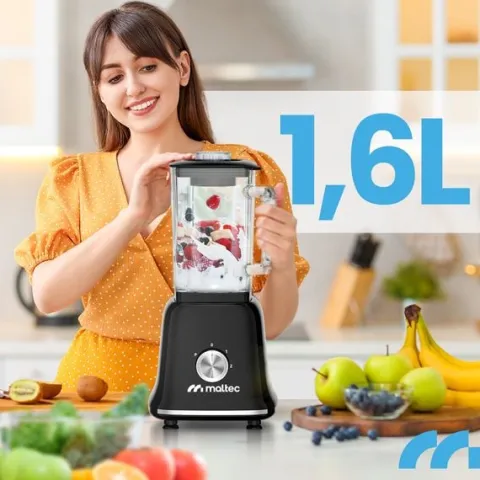 Blender Kielichowy Szklany do Koktajli Smoothie BL1800W