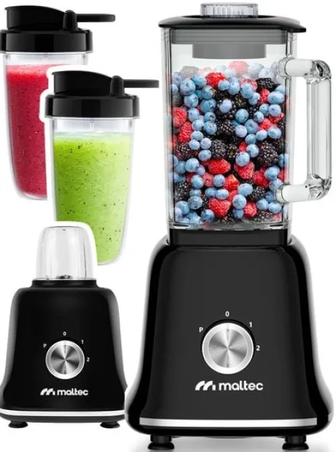 Blender Kielichowy Szklany do Koktajli Smoothie BL1800W