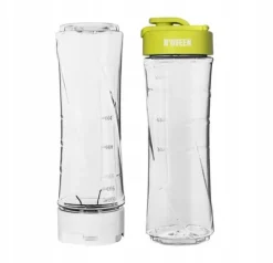BLENDER SPORTOWY KIELICHOWY MIKSER KOKTAJL SMOOTHIE 2 BUTELKI BPA FREE
