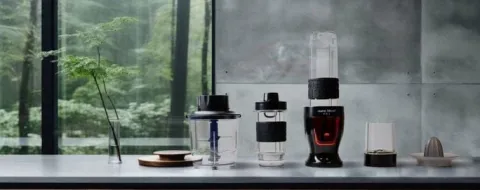 BLENDER 5 w 1 KIELICHOWY KALORIK DO SMOOTHIE KOKTAJLI 2 KUBKI 300W 2 OSTRZA