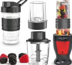 BLENDER 5 w 1 KIELICHOWY KALORIK DO SMOOTHIE KOKTAJLI 2 KUBKI 300W 2 OSTRZA
