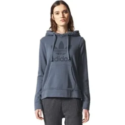 Bluza Adidas Originals Trefoil Hoodie damska dresowa z kapturem 38