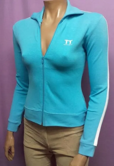 BLUZA DAMSKA CIENKA MŁODZIEŻOWA ROZPINANA M 38
