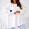 Bluza mucha oversize biała Me Gusta