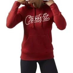 Bluza Reebok CrossFit Script Hoody damska dresowa sportowa z kapturem XS
