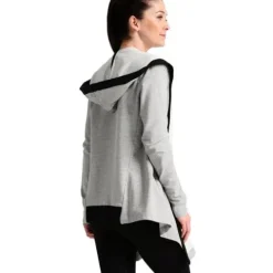 Bluza sportowa Adidas Wrap Me Up damska dresowa narzuta termoaktywna z kapturem 2XS