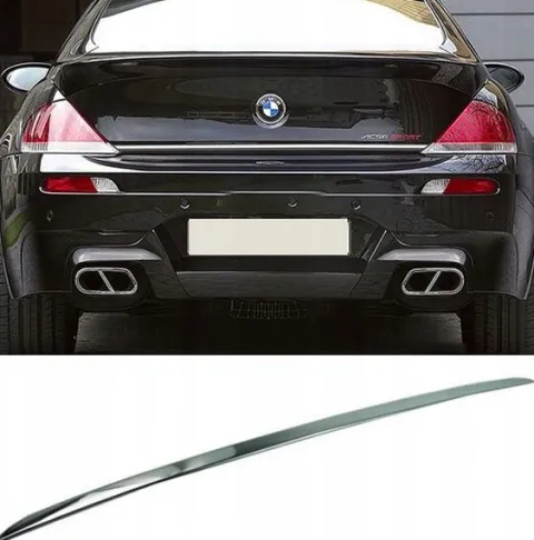 BMW 6 E63, E64 04-10 - LISTWA CHROM Klapa Bagażnik