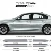BMW 3 F30, F80 2012-2018 - Listwy CHROM na Drzwi
