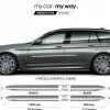 BMW 5 Kombi G31 Touring - Listwy CHROM na Drzwi