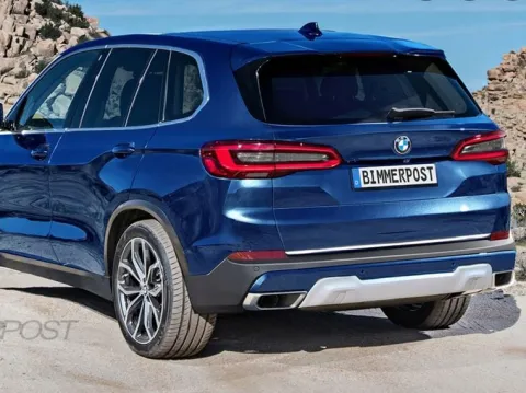 BMW X5 (G05, F95) 2018+ Listwa CHROM na Klapę