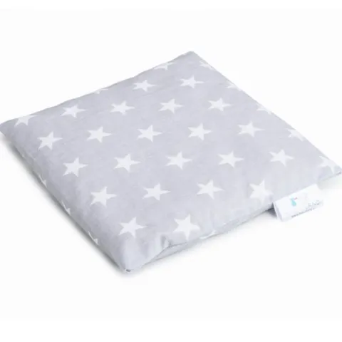 BOCIOLAND Termofor z pestek wiśni 20x20cm gwiazdki