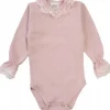BODY DZIEWCZYNKA ELEGANT KORONKA RÓŻ 56 L02G