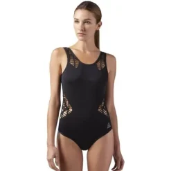 Body Reebok Seamless Leotard damskie sportowe top do tańca fitness S