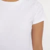 Born2Be Biały T-shirt damski S/M