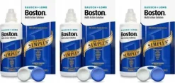 Boston Simplus 3x120 ml - Płyn do twardych soczewek