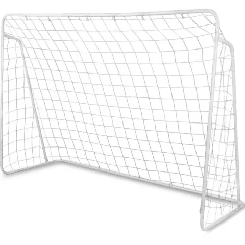 Bramka do piłki nożnej 245 x 155 x 80 cm + mata celownicza
