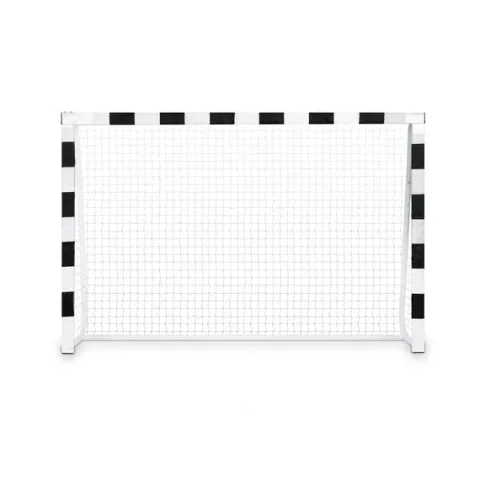Bramka do piłki nożnej 300 x 200 x 90 cm NS-465 czarno-biała