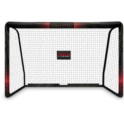 Bramka do piłki nożnej 180 x 120 x 60 cm NS-463 czarno-czerwona