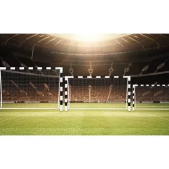 Bramka do piłki nożnej 300 x 160 x 90 cm NS-460 czarno-biała