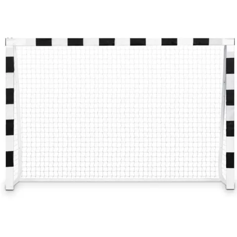 Bramka do piłki nożnej 300 x 200 x 120 cm NS-465 czarno-biała