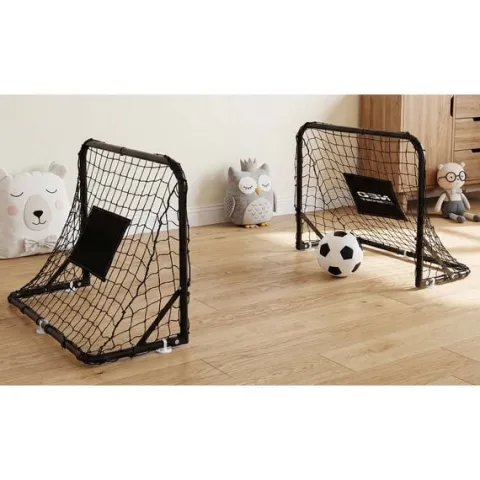 Bramka do piłki nożnej - zestaw 2 sztuki - 60 x 45 x 25 cm NS-486